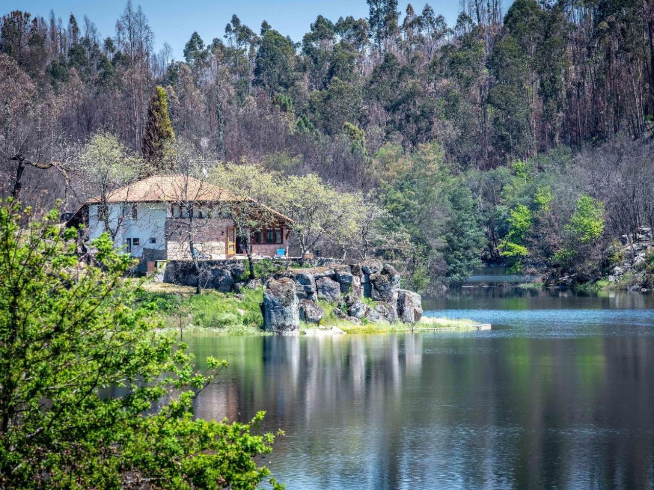 Traditional Mansion In Treixedo With Swimming Pool Exteriör bild